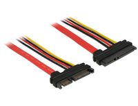 Delock 83802 Verlengkabel SATA 6 Gb/s 22-polige stekker > SATA 22-polige bus (5 V + 12 V) 10cm - thumbnail