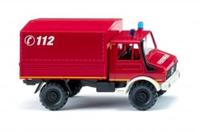 Wiking 086160 H0 Hulpdienstvoertuig Mercedes Benz Brandweer Unimog u 1700 L