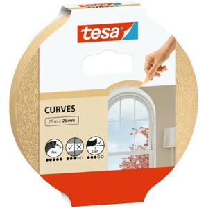 TESA 56533-00001-02 maskeertape 25 m Afplaktape Geschikt voor gebruik binnen Bruin