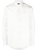 Paul & Shark chemise en coton à pois - Blanc