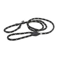 IDC Retriever Leash with Training Collar, 12 mm x 2 m, Fluorescent Black