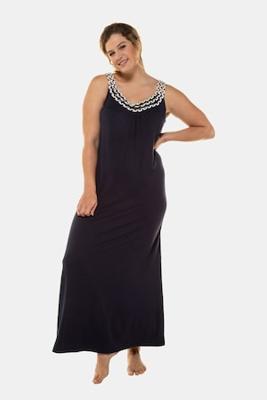 Ulla Popken Strandjurk, uitlopend model, zachte jersey - Grote Maten