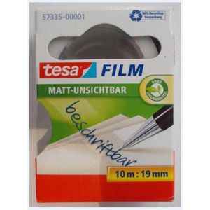 tesa tesafilm® invisible 57335-00001-01 tesafilm Invisible Transparant (l x b) 10 m x 19 mm 1 stuk(s)