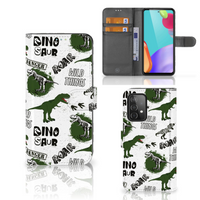 Telefoonhoesje met Pasjes voor Samsung Galaxy A52 Dinosaurus