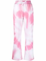 RED Valentino pantalon de jogging à imprimé tie-dye - Rose - thumbnail