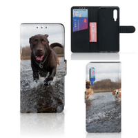 Xiaomi Mi 9 Telefoonhoesje met Pasjes Honden Labrador