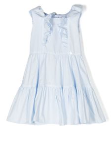 Monnalisa robe à volants - Bleu