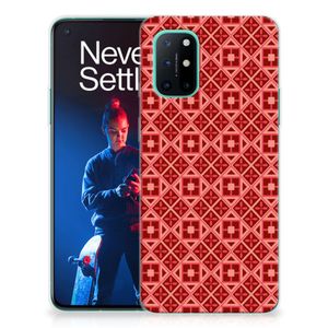 OnePlus 8T TPU bumper Batik Rood