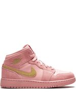 Jordan Kids baskets Air Jordan 1 Mid - Rose - thumbnail