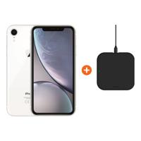 Apple iPhone Xr 128 GB Wit + ZENS Slim Line Draadloze Oplader