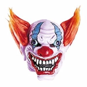 Crazy clown masker