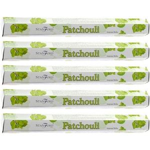 5x Pakje Stamford wierook stokjes patchouli geur