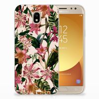 Samsung Galaxy J5 2017 TPU Case Flowers - thumbnail