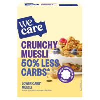 WeCare Lower Carb Crunchy Muesli (325 gr)