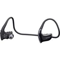 Lenco BTX-750 Bluetooth Sport Headset met MP3-speler 8 GB Bluetooth 5.0 IPX4 Spatwaterdicht Micro SD-kaartlezer Zwart