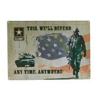 US Army decoratie muurplaat