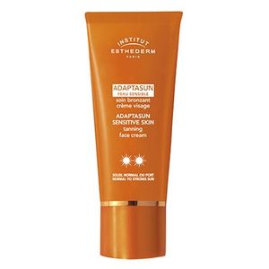 Institut Esthederm Adaptasun Sensitive Skin Tanning Face Cream Normal to Strong Sun **