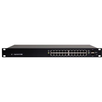 Ubiquiti Networks EdgeSwitch 24 250W Managed L2/L3 Gigabit Ethernet (10/100/1000) Power over Ethernet (PoE) 1U Zwart