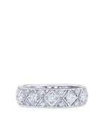 KWIAT bague Splendor en or blanc 18ct ornée de diamants - Argent