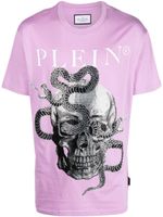 Philipp Plein t-shirt à imprimé Snake - Violet - thumbnail