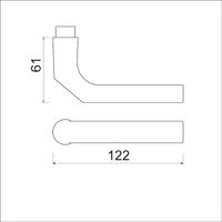 Ami deurkruk 369 duimmodel DD.38/42 F1 - thumbnail