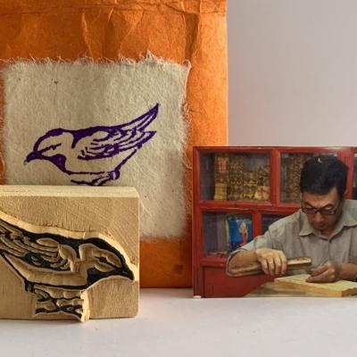 Stempel Vogel Stempel Vogel