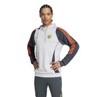 adidas Benfica Track Hoodie 2024-2025 Lichtgrijs Grijs Felgeel