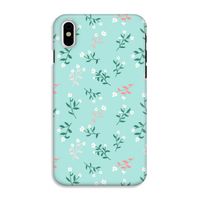 Small white flowers: iPhone XS Tough Case