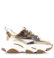 STEVE MADDEN Steve Madden - Progressive pewter gold Grijs Mesh Lage sneakers Dames - thumbnail