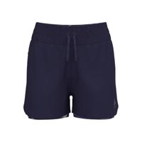 Odlo Dames Zeroweight Print 3In 2-in-1 Short Hardloopkleding Hardloopshorts Eclipse - Donkerblauw M
