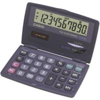 Casio SL-210TE Zakrekenmachine Antraciet Aantal displayposities: 10 werkt op zonne-energie, werkt op batterijen (b x h x d) 120 x 12.5 x 73 mm