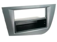 2-DIN Paneel Seat Leon 2005-2009 Kleur: Grijs