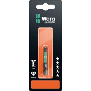 Wera 867/4 IMP DC SB SiS 05073965001 Torx-bit T 25 Gereedschapsstaal Gelegeerd, Diamant gecoat F 6.3 1 stuk(s)