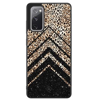 Samsung Galaxy S20 FE hoesje - Chevron luipaard