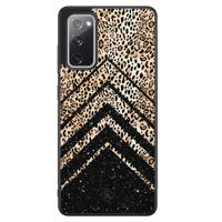 Samsung Galaxy S20 FE hoesje - Chevron luipaard