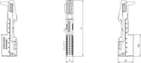 Siemens 6ES7193-6BP00-0DA1 PLC-uitbreidingsmodule 24 V/DC