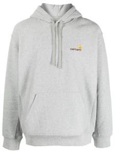 Carhartt WIP hoodie en coton à logo brodé - Gris