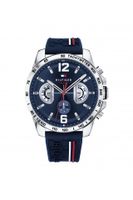 Horlogeband Tommy Hilfiger TH-320-1-14-2382 / TH1791476 / TH679302205 Rubber Blauw 22mm - thumbnail