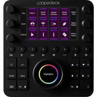 Loupedeck Loupedeck CT Console voor streaming, foto-en videobewerking Zonder (besturing via computer) Verlicht, LCD-toetsen, Hotkey-functie, Volledig aanpasbaar