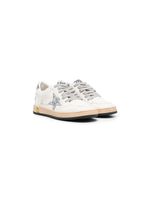 Golden Goose Kids star-patch leather sneakers - Blanc - thumbnail