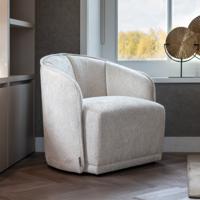 Richmond Fauteuil Maryse Chenille - Crème - thumbnail