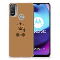 Motorola Moto E20 | E40 Telefoonhoesje met Naam Baby Hyena