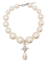 Vivienne Westwood Orb-pendant pearl necklace - Tons neutres - thumbnail