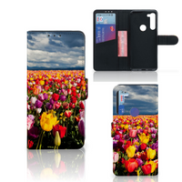 Motorola G8 Power Hoesje Tulpen - thumbnail