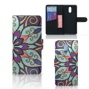 Nokia 2.3 Hoesje Purple Flower