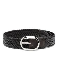 TOM FORD ceinture en cuir à design tressé - Marron