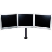 SpeaKa Professional SP-1664324 Monitor-tafelbeugel 3-voudig 33,0 cm (13) - 61,0 cm (24) Zwart In hoogte verstelbaar, Zwenkbaar, Roteerbaar - thumbnail