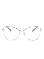 Balenciaga Eyewear lunettes de vue à monture papillon - Métallisé