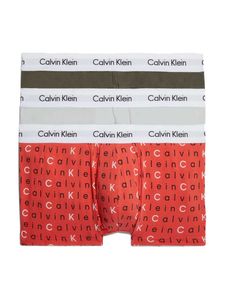 Calvin Klein - 3p Low R Trunk - Cotton Stretch -