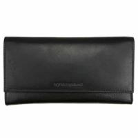 Zwarte Pasjeshouder van Koeienleer